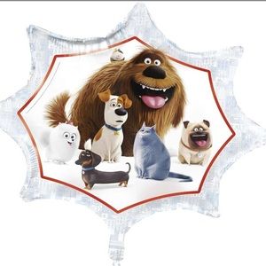 28inch secret life of pets foil balloon - NWT